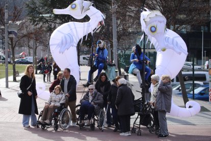 Els padrins no es volen perdre la rua d'Escaldes