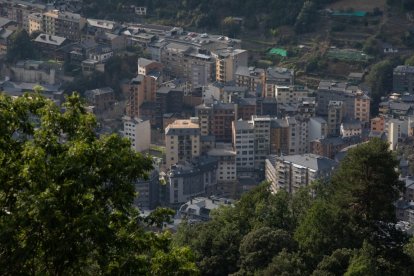 Una imatge d’edificis a la vall central.