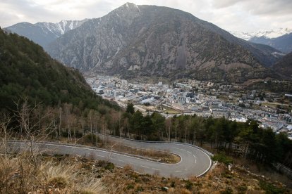 Una vista actual de la parròquia d’Andorra.
