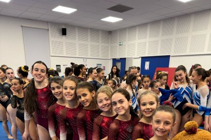 Un dels equips durant la competició.