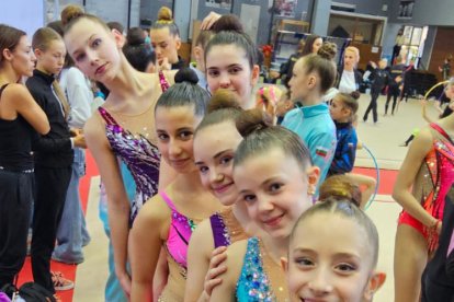 Les gimnastes del club