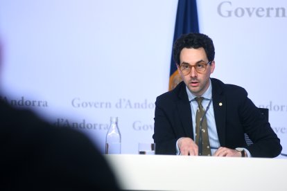 Guillem Casal, portaveu del Govern.