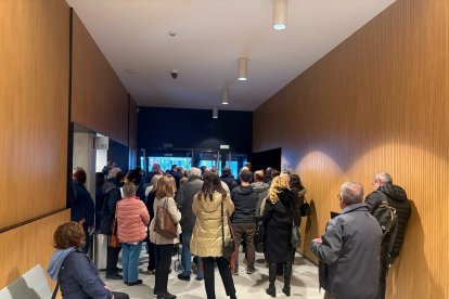 Els 116 creditors que van assistir a l’assemblea.