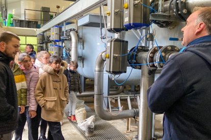 Visita a l’ETAP de les Pardines.