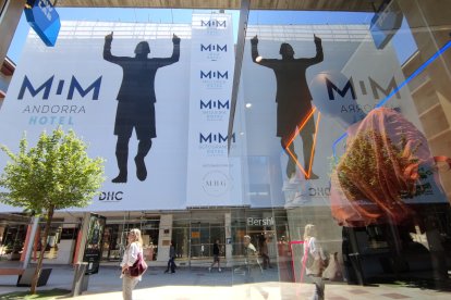 L’hotel MIM, propietat del futbolista.