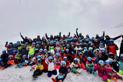 Cloenda escola de neu Encamp