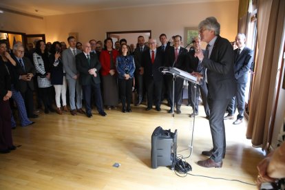 El discurs de comiat de Jean Claude-Tribolet