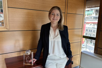 La responsable de Banca Online i Nous Canals de Creand Crèdit Andorrà, Sandra Sancho