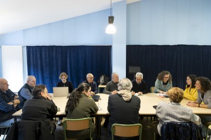 Reunió de la gent gran d'Andorra la Vella amb la cònsol menor i la consellera de Social del comú
Foto: Comú d'Andorra la Vella/Tony Lara