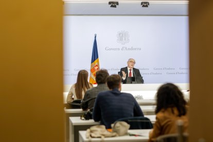 El ministre de Finances, Ramon Lladós.