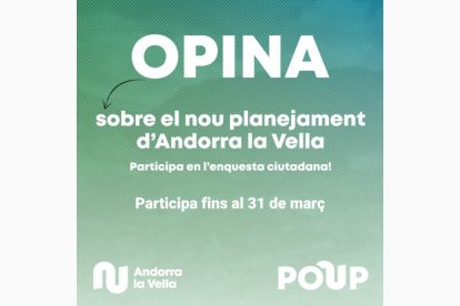 La imatge de la campanya del comú d'Andorra la Vella
