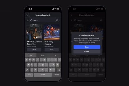 Leina de bloqueig en els controls parentals a la plataforma Roblox