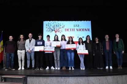 Els premiats del Dictat nacional