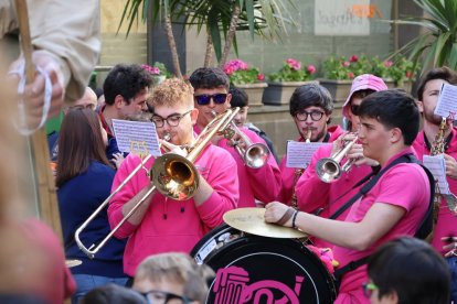 Un moment de la trobada.