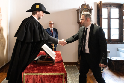 Jurament d’Eric Jover com a president de l’AFA.