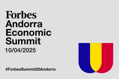 Cartell del Forbes Andorra Economic Summit.