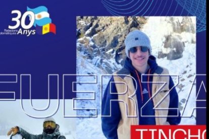 ‘Tincho’ en una imatge publicada a les xarxes.
