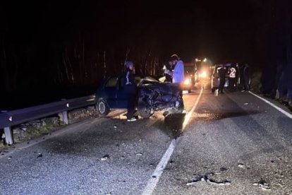 El vehicle conduït per un conductor ebri a Canillo ha patit danys materials importants