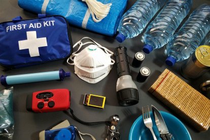 Un exemple de kit d’emergències.