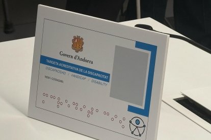La nova targeta presentada avui