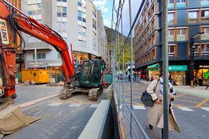 Obres al carrer de la Unió
