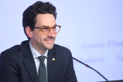 El ministre de Medi Ambient i portaveu del Govern, Guillem Casal.