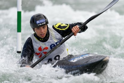 Pellicer en un entrenament.