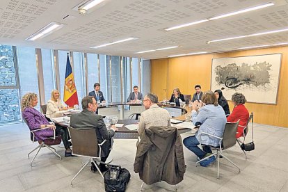 Reunió de la junta de presidents.