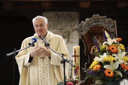 El Copríncep Episcopal, Joan Enric Vives, celebrant la missa.