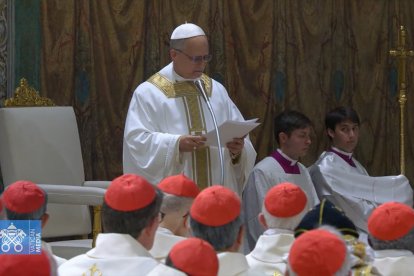 El Papa Lleó XIV ha celebrat avui a la Capella Sixtina la primera missa com a Pontífex