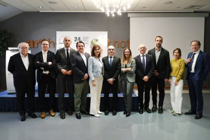 Els assistents a l’assemblea general de l’EFA.