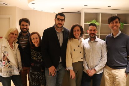 Baró amb membres de la nova executiva.