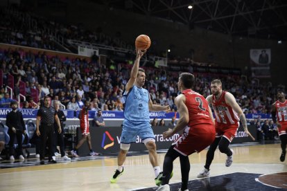 Nacho Llovet, al partit de dissabte passat