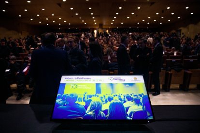 Reunió informativa sobre l’acord a Andorra la Vella.