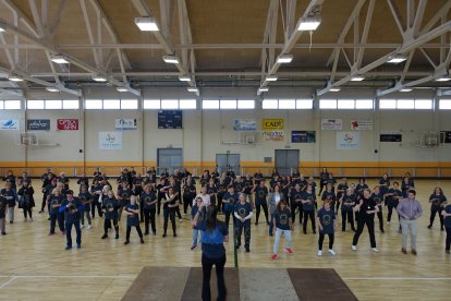 Els participants a la Diada Esportiva de la Gent Gran