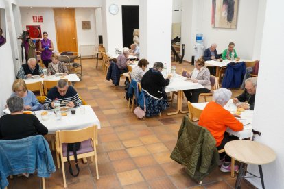 El nou menjador per a la gent gran.