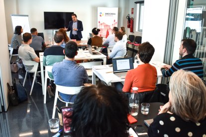 Un moment del taller.