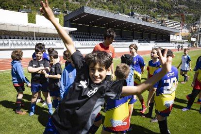 Jornada de portes obertes a l'Estadi Joan Samarra Vila

Foto: Comú d'Andorra la Vella/Tony Lara