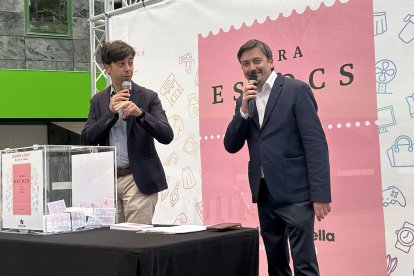 Sergi González durant el Fora Estocs