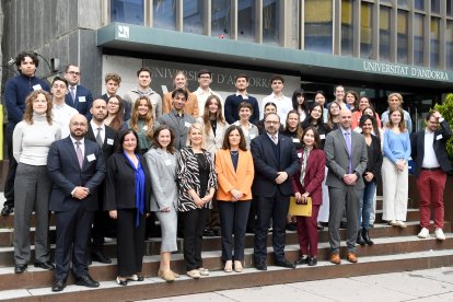 Acte d'obertura de la iniciativa educativa 'Model OSCE' a la Universitat d'Andorra