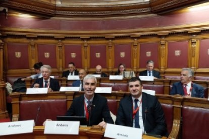 Magallon a la conferència.