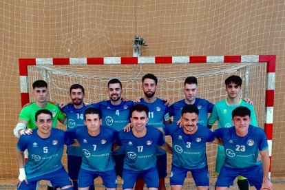 Els jugadors de l’Enfaf.