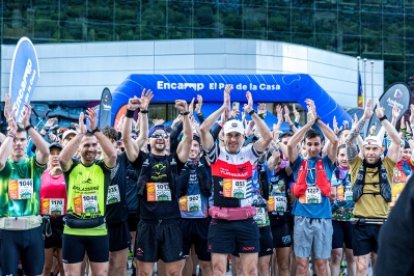 Participants a la línia de sortida.