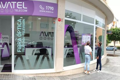 Una botiga d’Avatel.