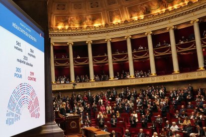 El resultat de la votació.