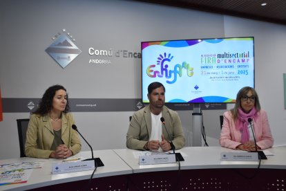Presentació de l’Enfira’t, ahir.