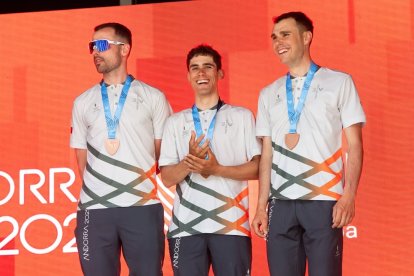 Xavi Jové, Roger Turné i Oriol Pi