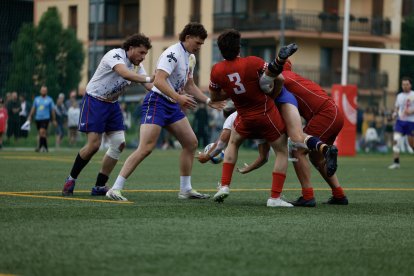 Un instant del partit a Ordino