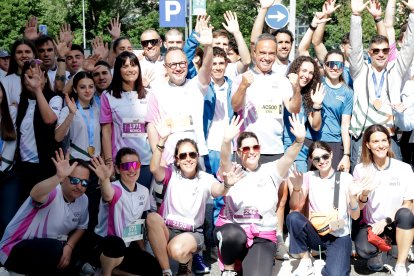 El cap de Govern, Xavier Espot, amb alguns dels medallistes.