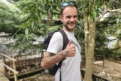 El jove Thomas Marre en una foto proporcionada per la mare.